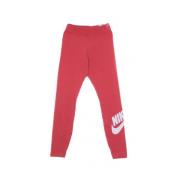 Nike Hög Midja Legging Futura - Streetwear Essential Pink, Dam