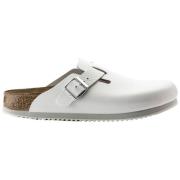 Birkenstock Klassisk Läderträsko White, Herr