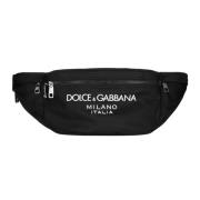 Dolce & Gabbana Snygg Herr Bältesväska Black, Herr