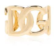 Dolce & Gabbana Armband i logotypform Yellow, Dam