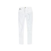 Dolce & Gabbana Löst jeans White, Dam