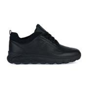 Geox Klassiska Svarta Sportsneakers Black, Herr