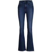 Drykorn Flared Jeans - Stilfull och Trendig Blue, Dam