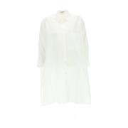 Jil Sander Sunday Shirt - Must-Have för den moderna kvinnan White, Dam