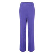 Gestuz Sofistikerade MW-byxor för modemedvetna kvinnor Purple, Dam