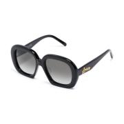 Loewe Lw40113U 01B Sunglasses Black, Dam