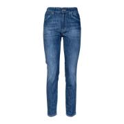 Dondup Dam 5-Ficks Jeans. Slim Fit, Normal Midja och Nederkant. Tillve...