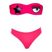 Chiara Ferragni Collection Bikini Pink, Dam