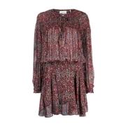 Isabel Marant Étoile Blommig Miniklänning Multicolor, Dam