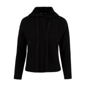 Hinnominate Svarta Sweaters för Kvinnor Black, Dam