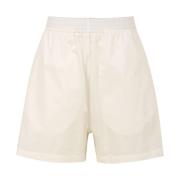 Douuod Woman Vita Shorts för Kvinnor White, Dam