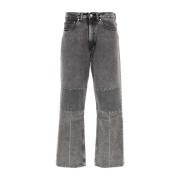 Our Legacy Grå Denim Jeans - Stilfull och Trendig Gray, Herr