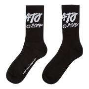 Axel Arigato Tag Tube Socks Black, Unisex