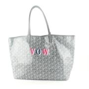 Goyard Vintage Pre-owned Läder axelremsvskor Gray, Dam