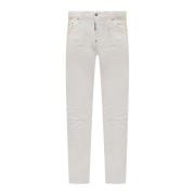 Dsquared2 Slim-fit Jeans White, Herr