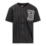 Babylon Stilig Baseball Jersey Skjorta Black, Herr
