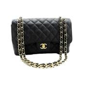 Chanel Vintage Pre-owned Läder chanel-vskor Black, Dam