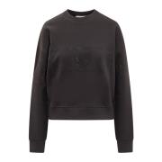 Chiara Ferragni Collection Strass Sweatshirt Black, Dam