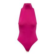 Andamane Fuchsia Sleeveless Bodysuit Pink, Dam