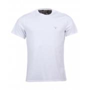 Barbour Bomull Tee, Automatisk Översättning White, Herr