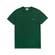 Lacoste Klassisk Crew Neck T-shirt Green, Herr