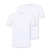 Hanro T-shirt tvåpack White, Herr