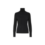 Only Venice Life Roll Pullover Black, Dam