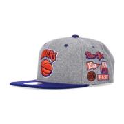Mitchell & Ness NBA Melton Patch Snapback Hat Gray, Herr