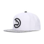 Mitchell & Ness NBA Cement Top Snapback Keps White, Herr