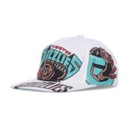 Mitchell & Ness NBA In Your Face Cap White, Herr
