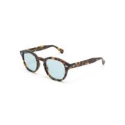 Moscot Matte Tortoise solglasögon, mångsidiga och stiliga Brown, Unise...