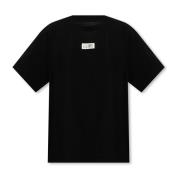 MM6 Maison Margiela T-shirt med logotyp Black, Herr