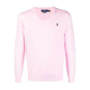 Ralph Lauren Stiligt Rosa Sweatshirt för Män Pink, Herr