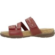 Clarks Flip Flops Red, Dam