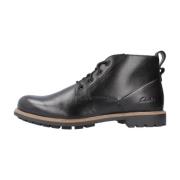 Clarks Lace-up Boots Black, Herr