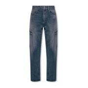 Givenchy Jeans med flera fickor Blue, Herr