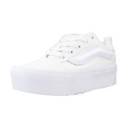 Vans KNU Stack Sneakers för stiliga kvinnor White, Dam