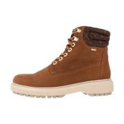 Geox Lace-up Boots Brown, Dam