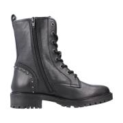 Geox Lace-up Boots Black, Dam