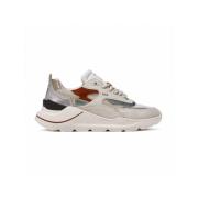 D.a.t.e. Stiliga Dam Sneakers Beige, Dam