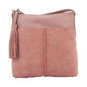 Clarks Shoulder Bags Pink, Dam