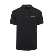 Karl Lagerfeld Svart Logo Polo T-Shirt Black, Herr