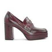 Carmens Röda Clam Loafers Red, Dam