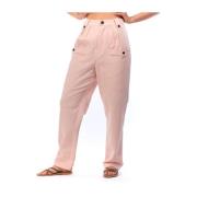 Weili Zheng Wide Trousers Pink, Herr