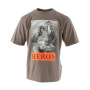 Heron Preston Herr Grå Bomull T-Shirt Gray, Herr