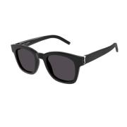 Saint Laurent MonogramLarge Sunglasses Black, Dam