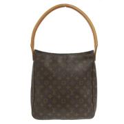 Louis Vuitton Vintage Skulderväska som är begagnad Brown, Dam