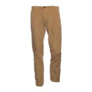 Nine In The Morning Slim-fit Trousers Beige, Herr