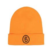 MM6 Maison Margiela Stilig Hatt för Män och Kvinnor Orange, Herr