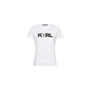 Karl Lagerfeld T-shirts White, Dam